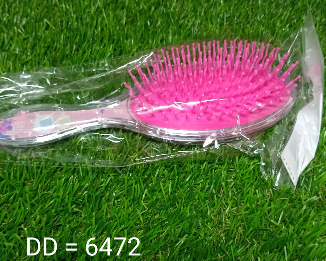 Soft bristle detangling brush