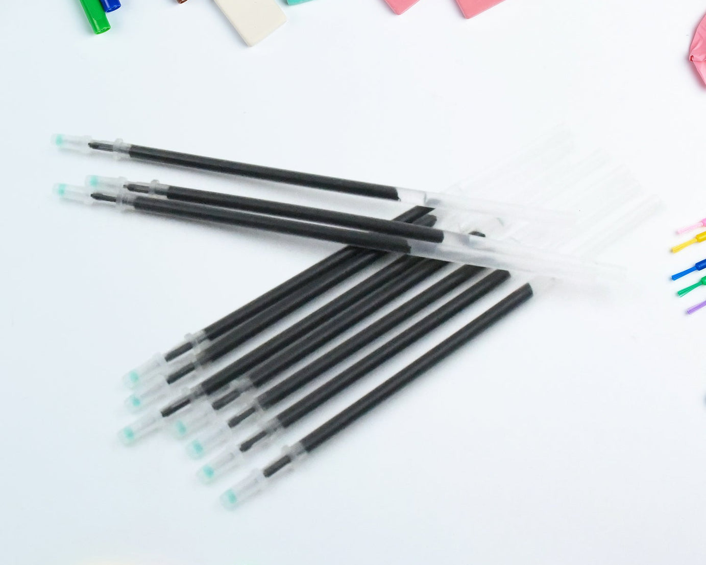 Black Pen Refill All Round Ball Pen Refill Smooth Writing Pen Refill all Pen Suitable