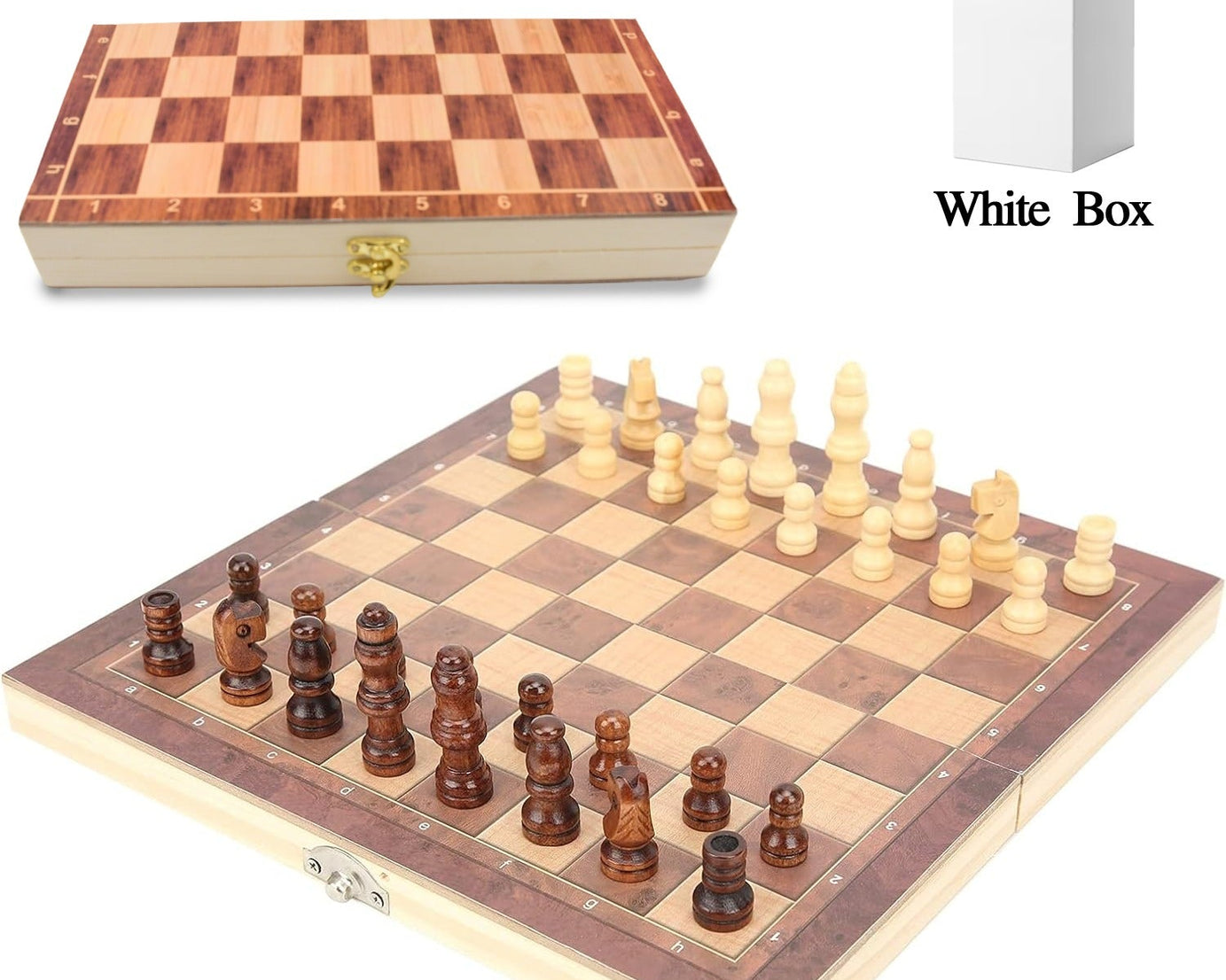 Wooden Chess Board Set