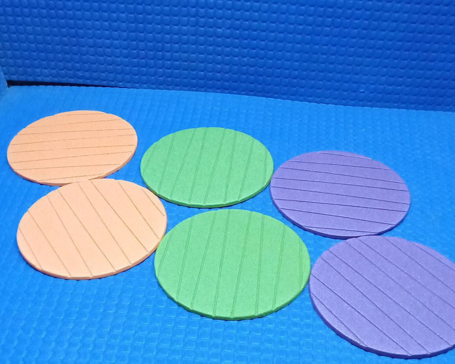 Home use silicone drink coasters set
