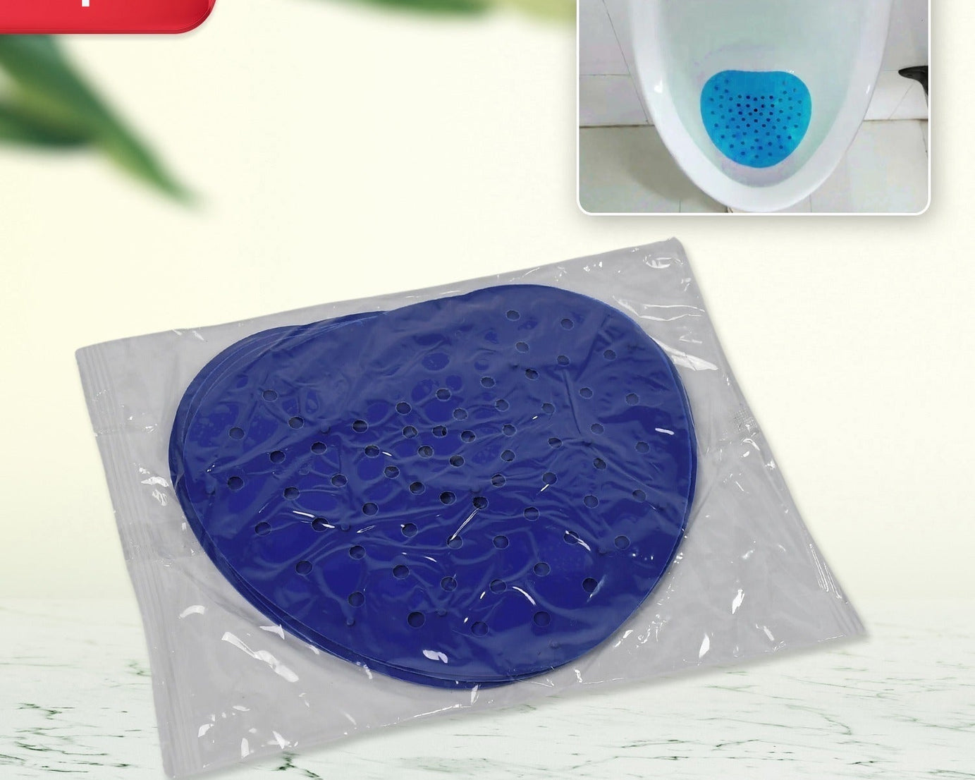 Silicone urinal screen