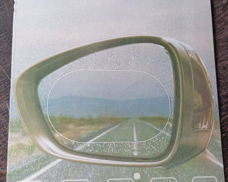 Anti Fog Anti Scratch Interior Rearview Car Mirror Film Waterproof HD Clear Protective Sticker Film for Safe Driving, Car Mirrors, Side Windows