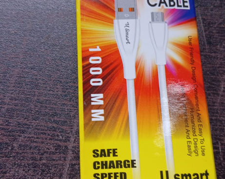 Fast Charging For Android & Data Transfer, Long Micro Cable (1000 Mm)