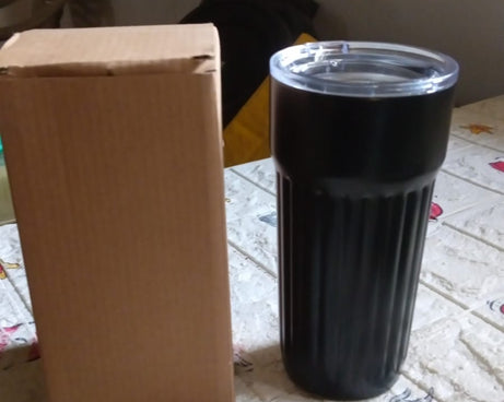 Stainless Steel Vacuum Insulated Travel Mug with Lid (1 Pc) - Coffee, Tea