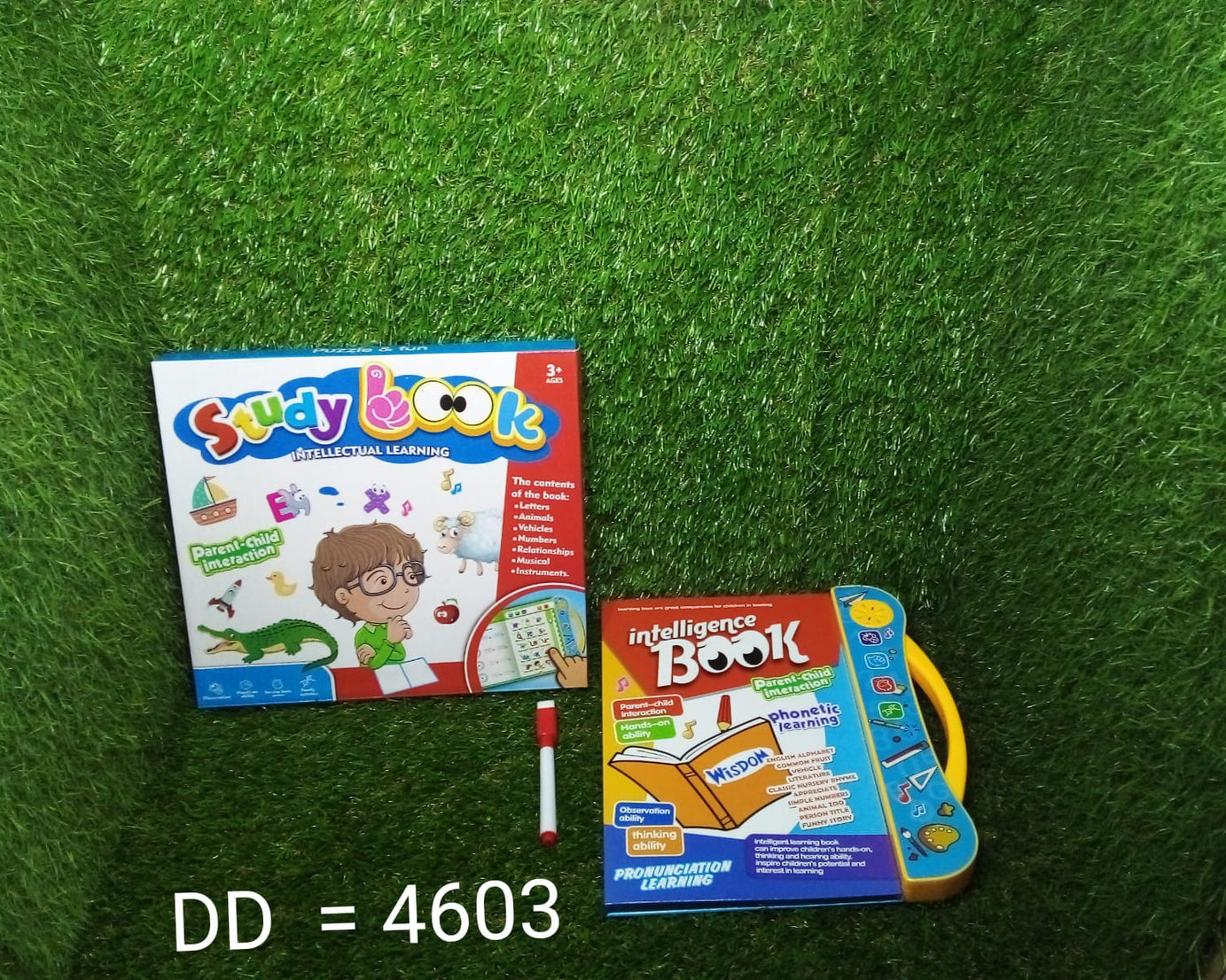 colourful learning book for kids