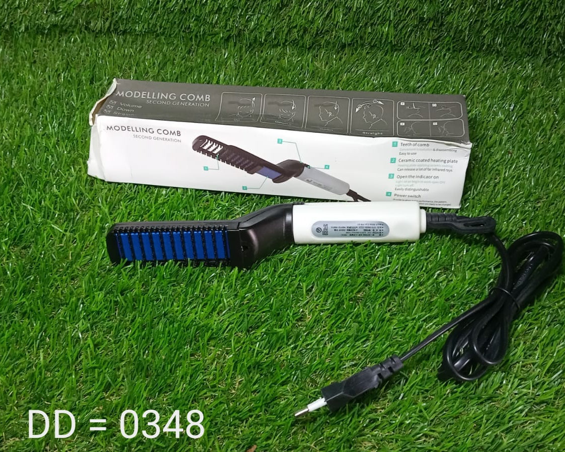 Modelling comb for hair and beard, curling tool.