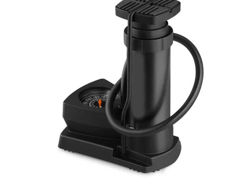 Mini foot pump for vehicles