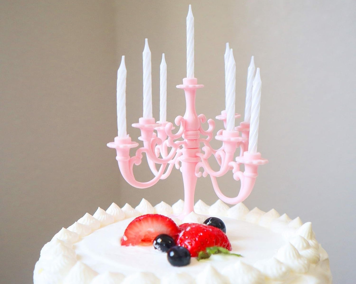Luxury Birthday Candle Set | Elegant Cake Toppers & Holders for Parties and Proposals