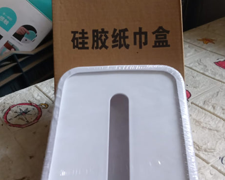 Tissues Holder Silicone Simple Tissue Box Tissues Cylinder Tissues Cube Box Tissue Holder for Bathroom Office Car Bedroom for Bathroom Room Office Car