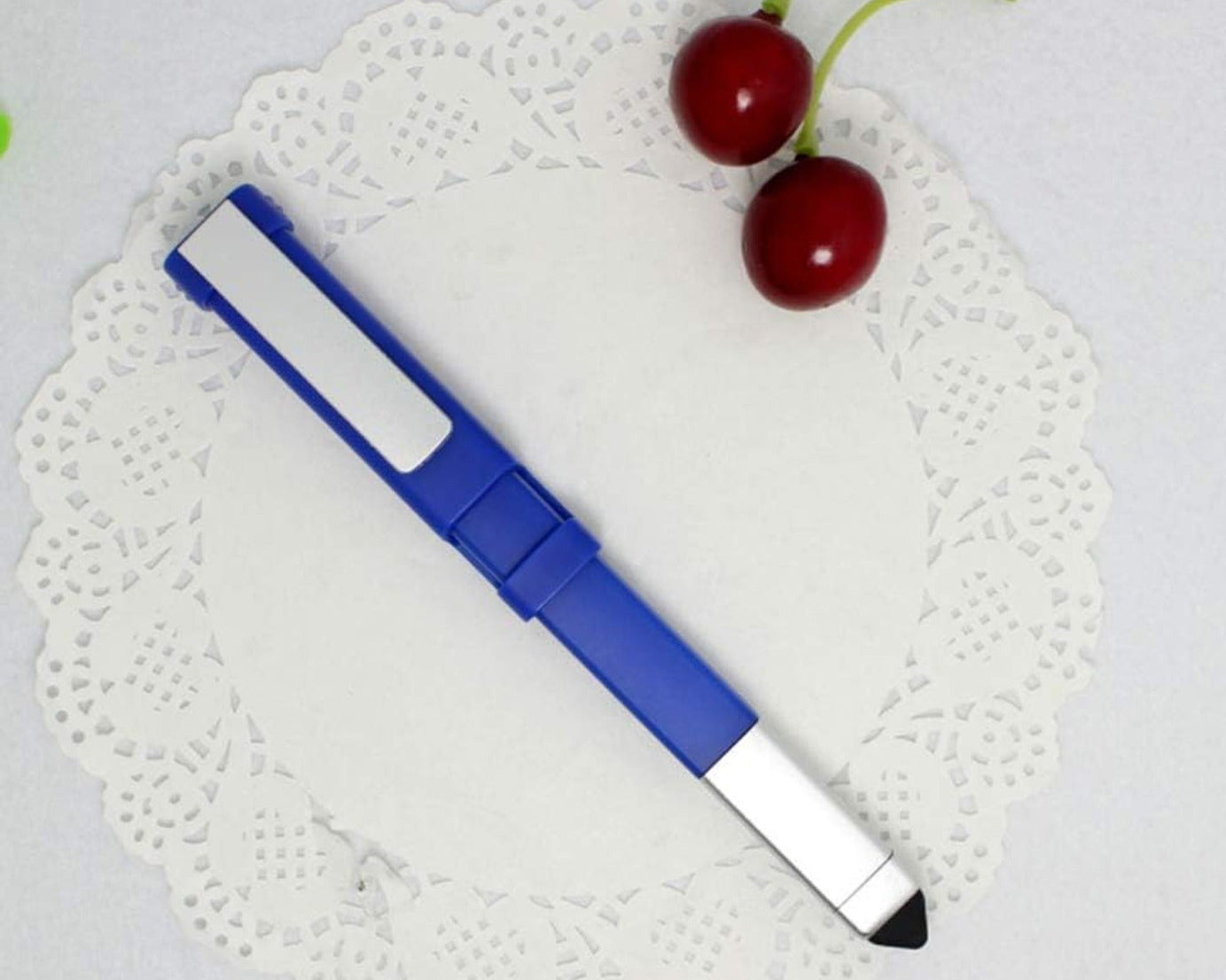 Pen-Shaped Phone Holder with Screwdriver Sets, Multi-Function Pen 4 in 1 Tech Tool Pen, Portable Phone Tools with Capacitive Stylus Ball Point Pen Mobile