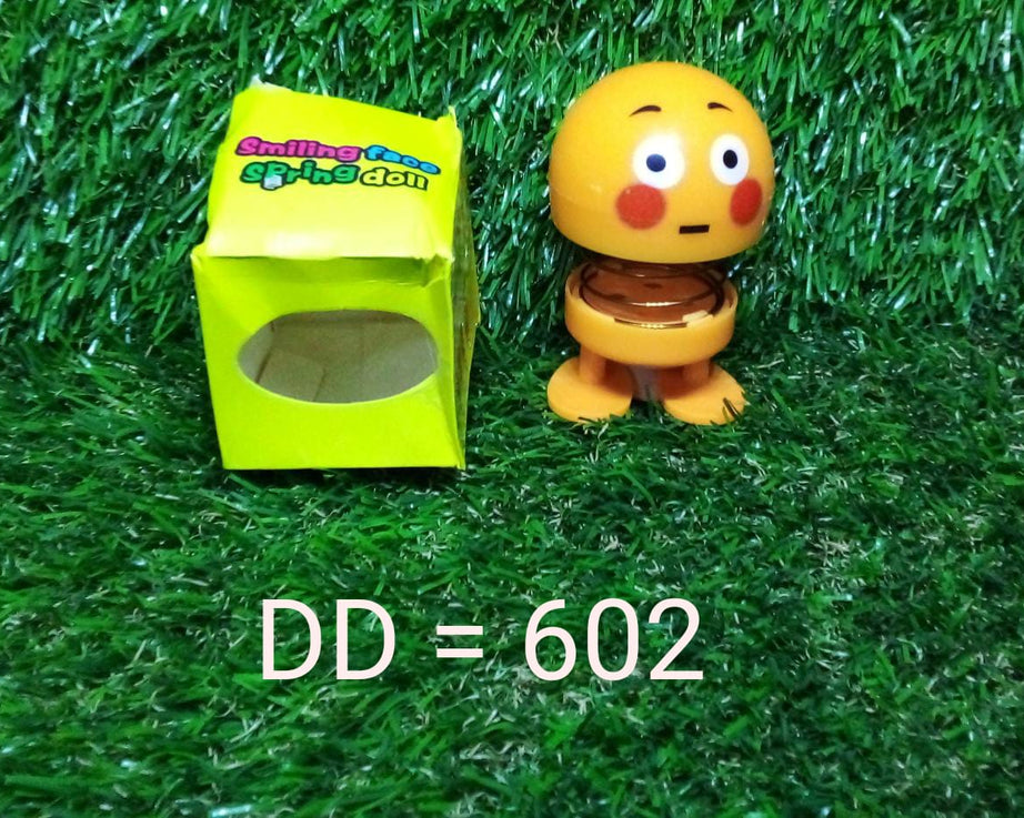 Smiling face spring figure toy