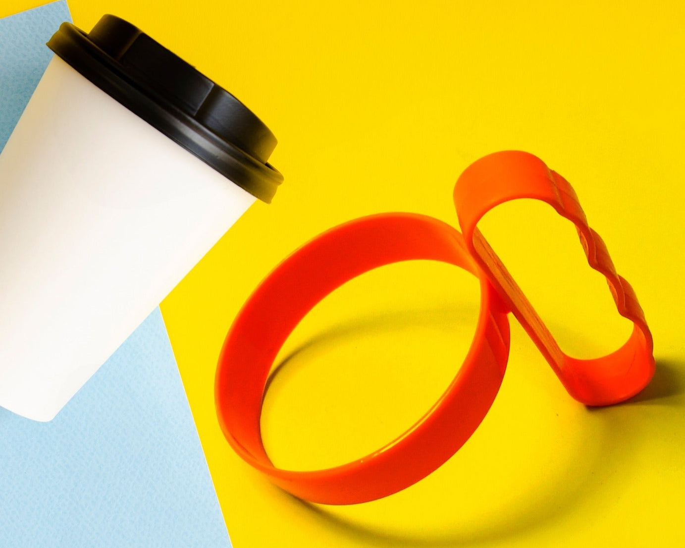 Plastic Cup / Tumbler Handle Anti Slip Travel Mug Grip |  cupholder | Cup / Tumbler Accessories | Lightweight Tumbler Holder | Cup Handle (1 Pc)