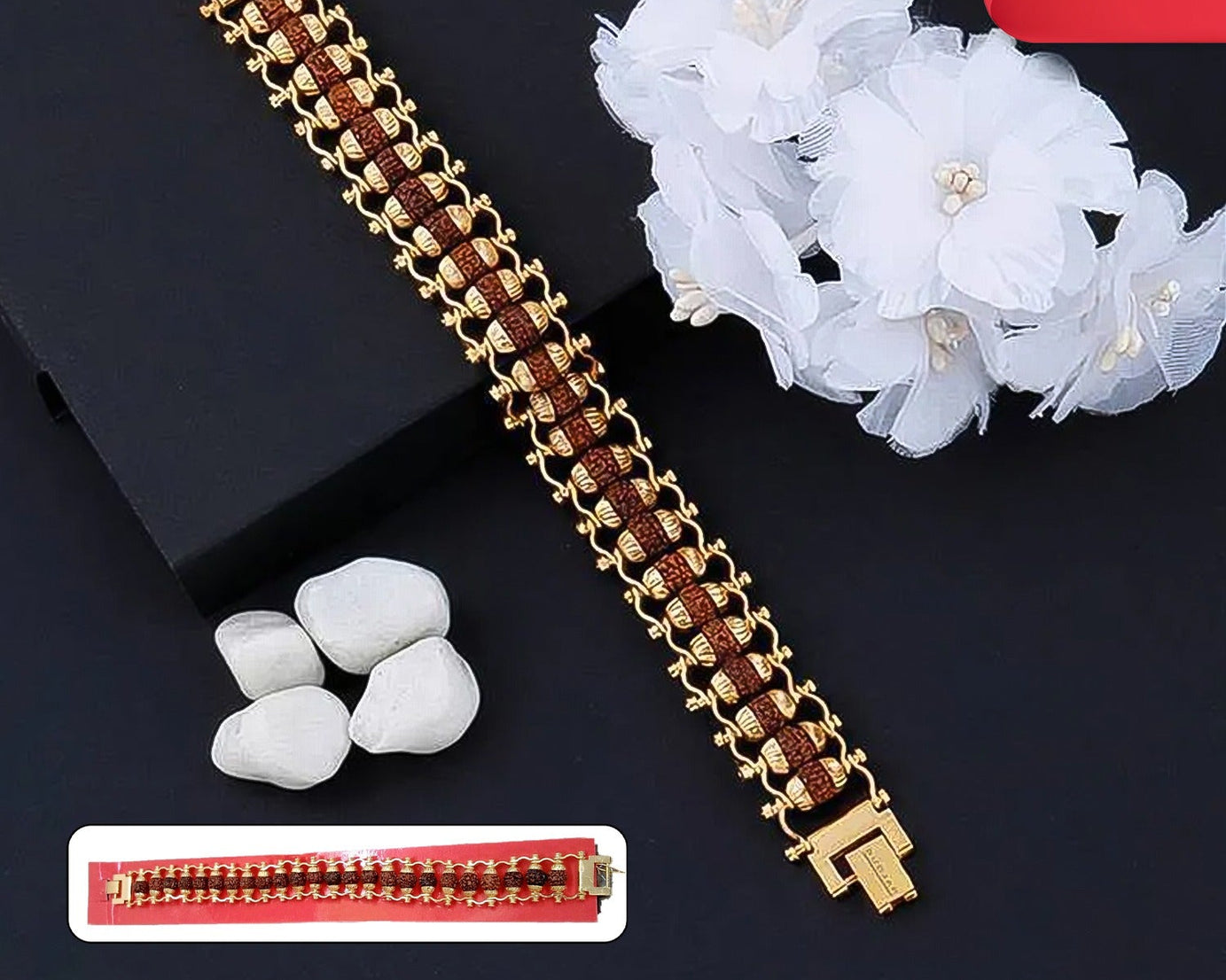 Modern Rudraksha Bracelet