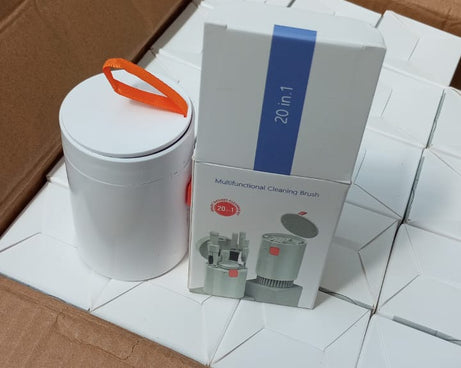 Keyboard Cleaner Kit, 20-in-1 Laptop Phone Screen Cleaning Kit, Keyboard Cleaning Kit with Electronic Cleaning Brush Spray for AirPods Pro, iPad, iPhone Pro, Camera, Computer Cleaning 