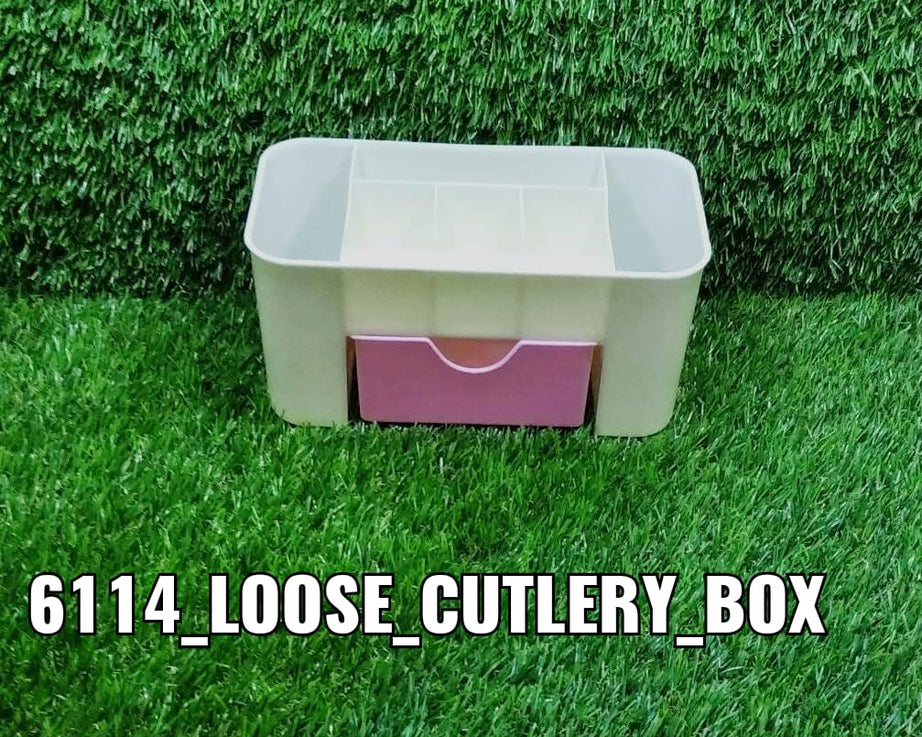 Makeup storage box with a modern design for keeping cosmetics tidy