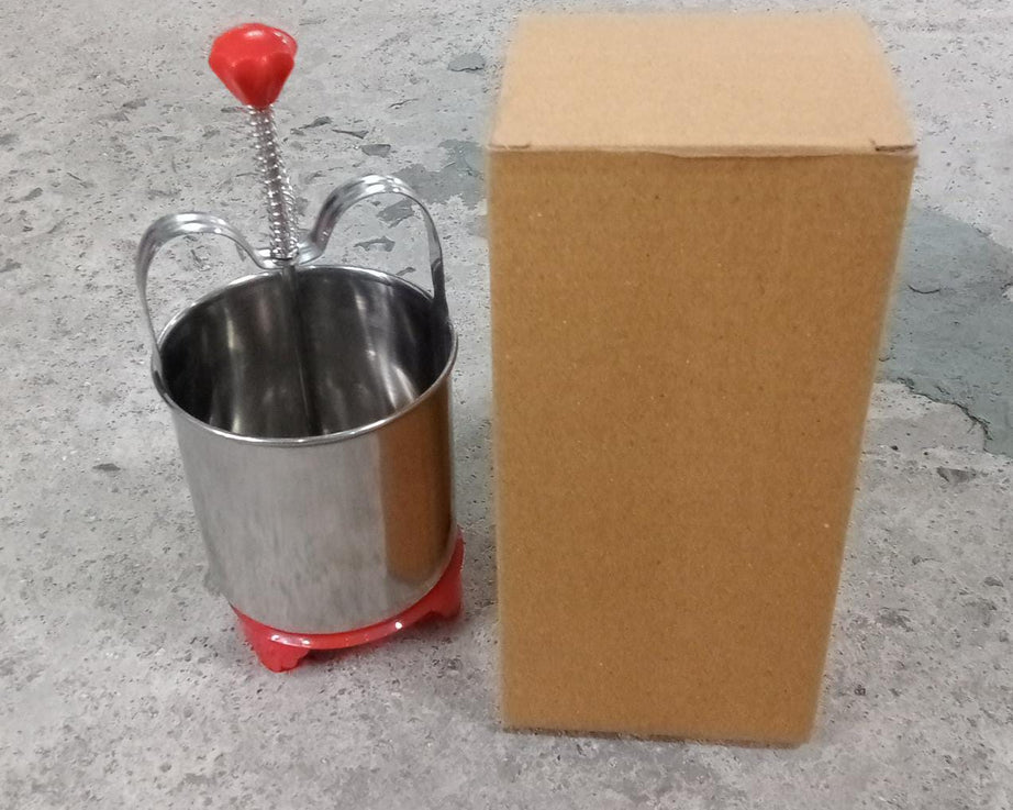 Stainless steel vada maker, with donuts and vadas