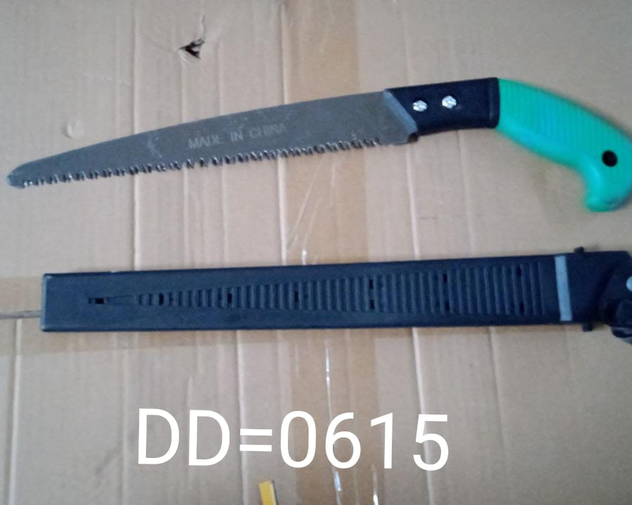 0615 Chromium Steel Saw 3 Edge Sharpen Teeth with Plastic Cover and Blister Packing