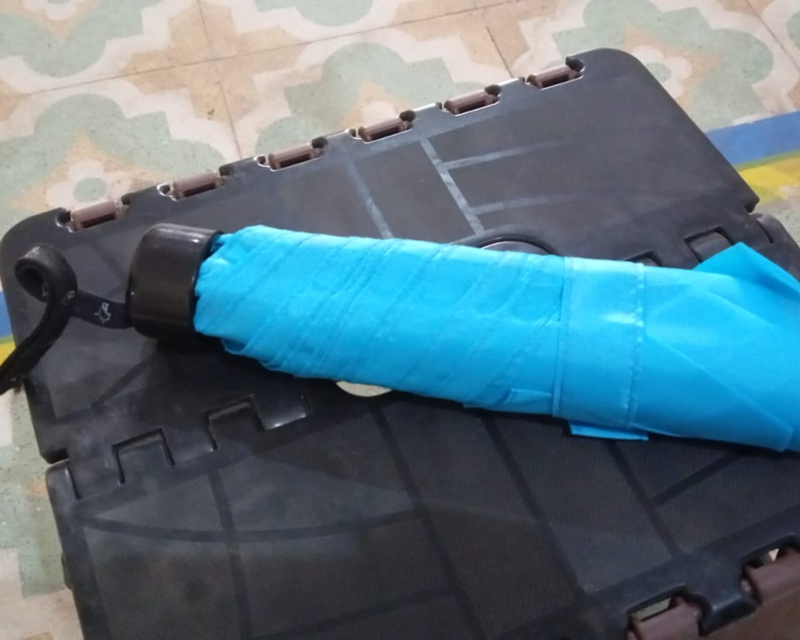 3-Fold Umbrella Summer Sun and Rain Protection Foldable Cute Umbrella || UV Protection Rain Sun Umbrella || Travel Accessories || Umbrella for Children, Girls, and Boys (1 Pc) 