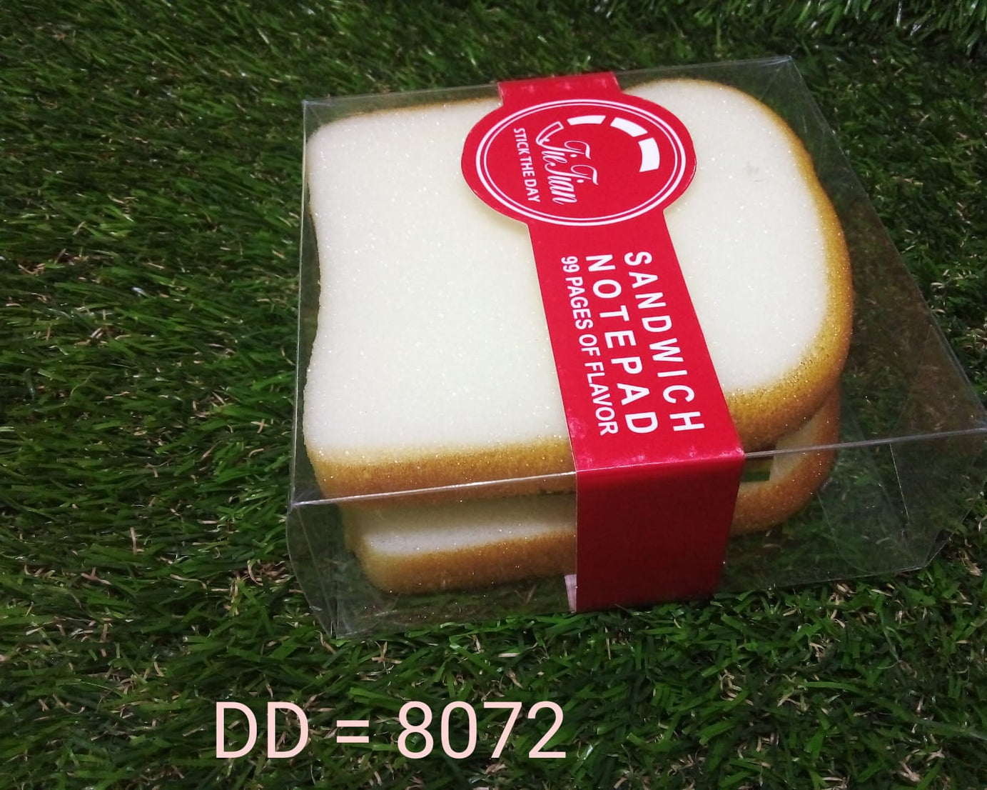 Multicolor sandwich-shaped sticky notes, mini notepads