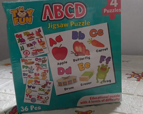 ABC learning puzzle set for children, bright and engaging