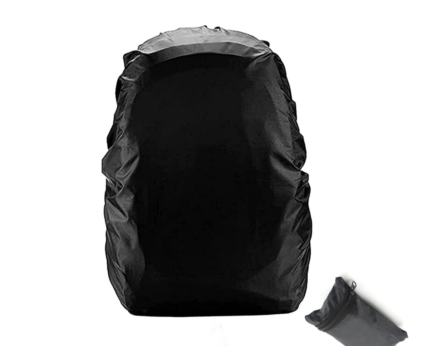 4100 Heavy Waterproof Nylon Rain Cover/Dust Cover - Elastic Adjustable for Laptop Bags and Backpacks, School Bag Waterproof Cover, Dust Proof, Backpack, Laptop Bag Cover (1Pc)