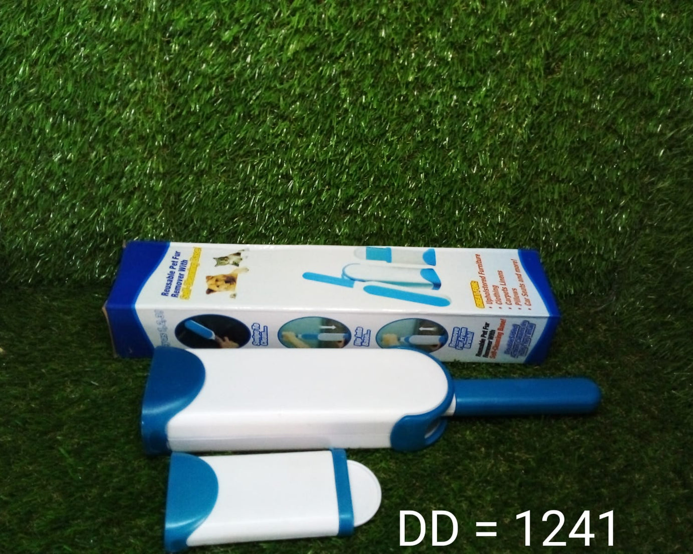 Multi-purpose pet hair remover with self-cleaning function