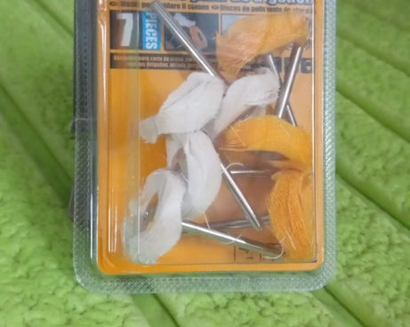 Polisher Buffer Wheel Polishing Buffing Pad Brush for Rotary Drill Bit (7 Pcs Set)