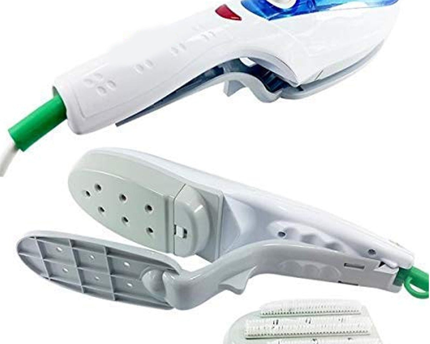 Portable ironing machine,1 Set Steam Iron Hand Held Crease Removal Portable Ironing Clothes ABS Brush Plush Toy Garment Steamer for Home Steam Iron, for Clothes, Travel Steamer