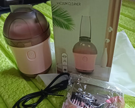 Handheld Vacuum Cleaner, Cordless Desktop Vacuum Cleaner One Button Switch for Office (1 pc)