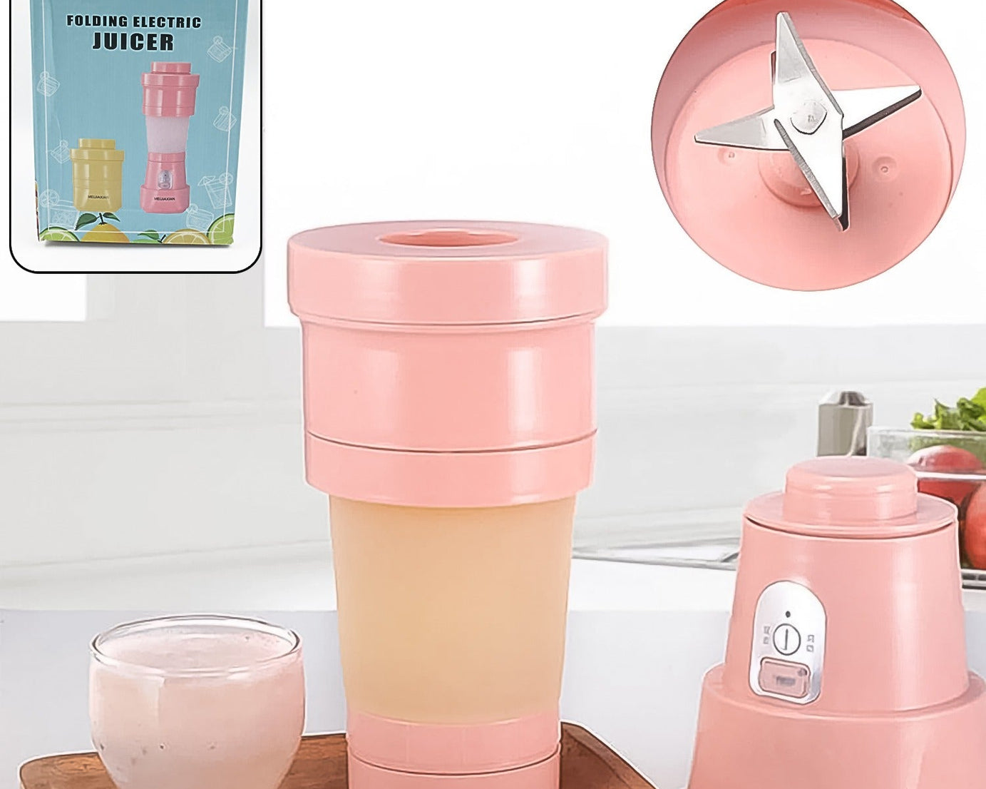 Portable Electric Juicer 