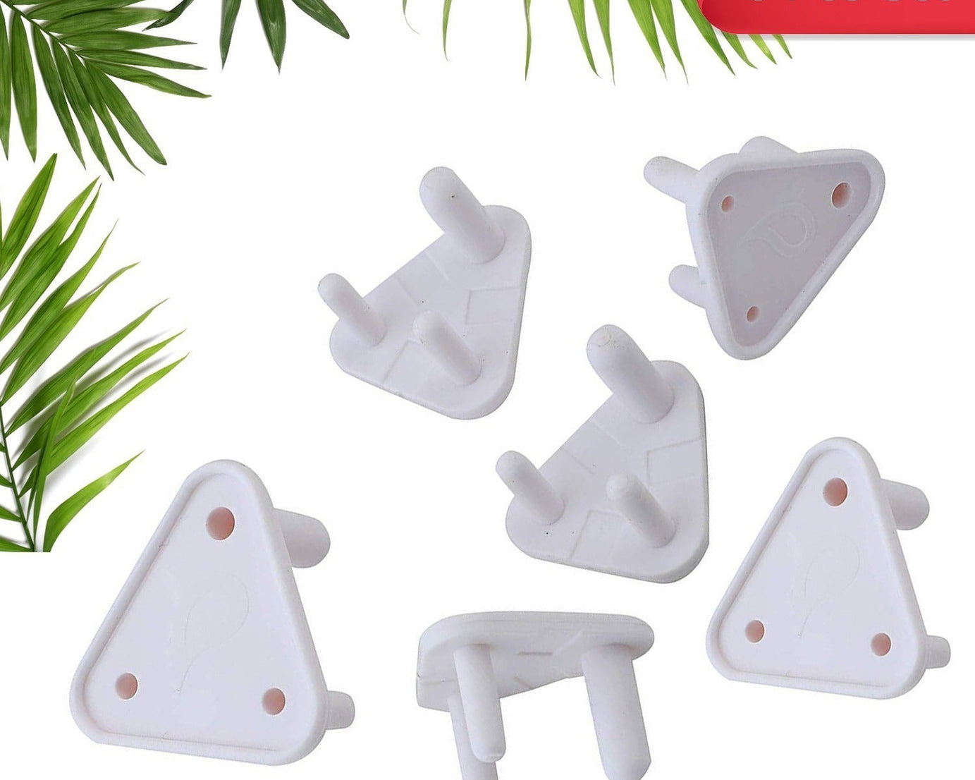 1231 Safety Cover Guards for Electric Socket Plug (Big)