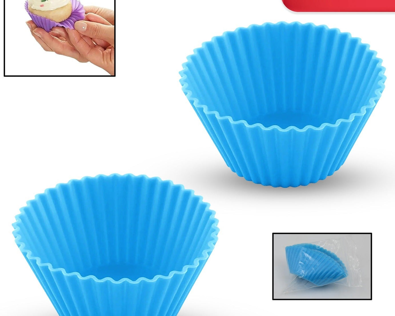  Silicone Cucake Molds