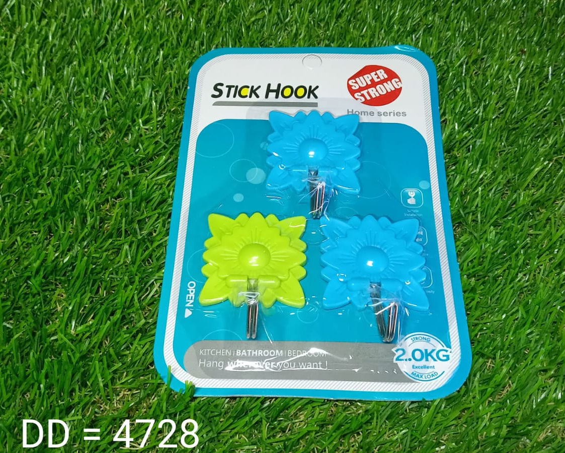 flower shaped Plastic Hooks