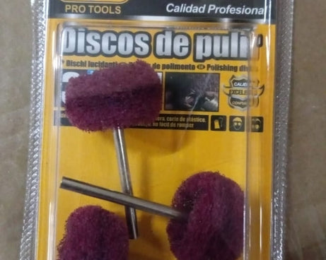 Abrasive Buffing Polishing Wheel Set (3 Pcs)