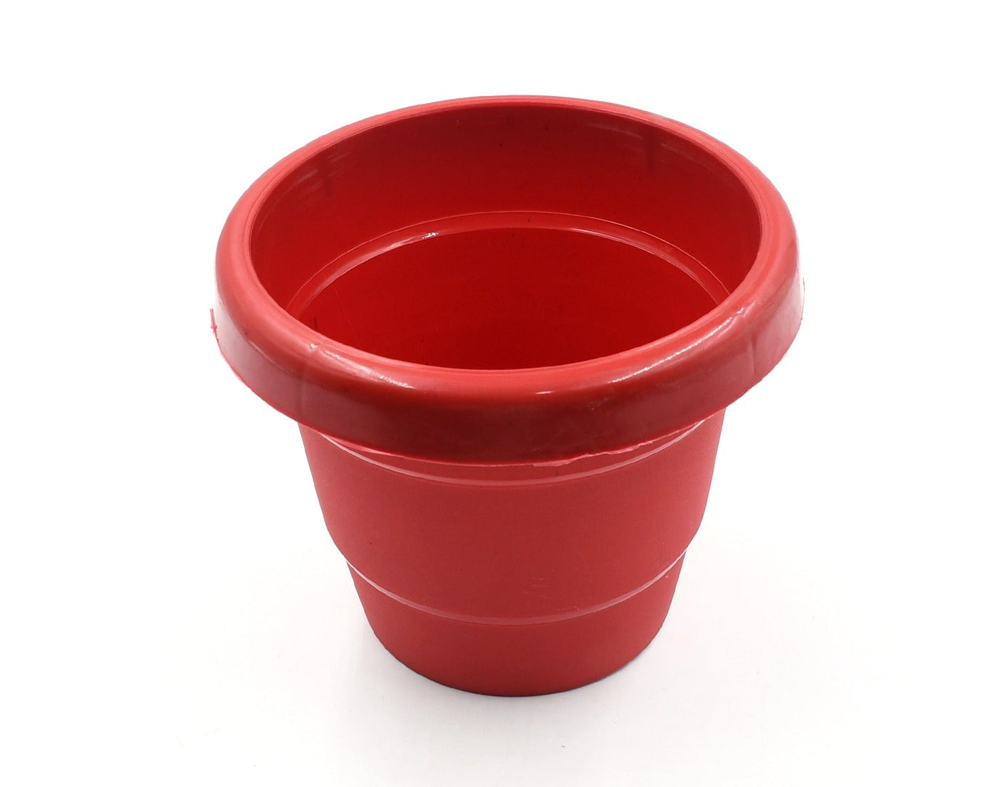 Plastic Heavy Duty Plant Container Pot/Gamla for Indoor Home Decor | Outdoor Balcony Garden 13cm (pack of 1 pc)