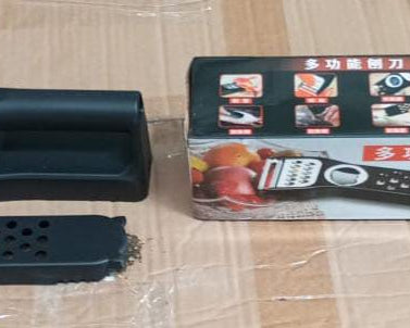 Knife Sharpener for Kitchen | Knife Sharpener with Vegetable Chopper and Fish Scale Remover | Handheld Knives & Pocket Knife Sharpener | Knife Sharpener for Chefs & Serrated Knife (9in1)