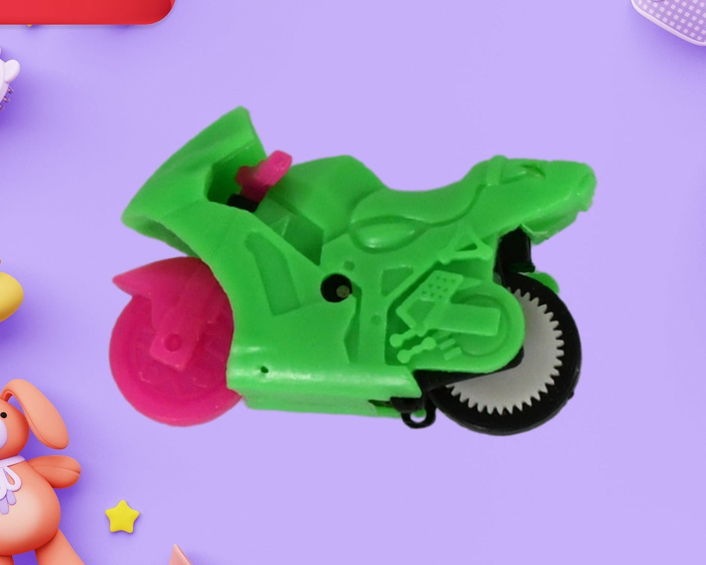 Pull Back Motorcycle Toys, Tiny Gift Latte Motorcycles Toy for Kids Boys Age 3-8 Year Old