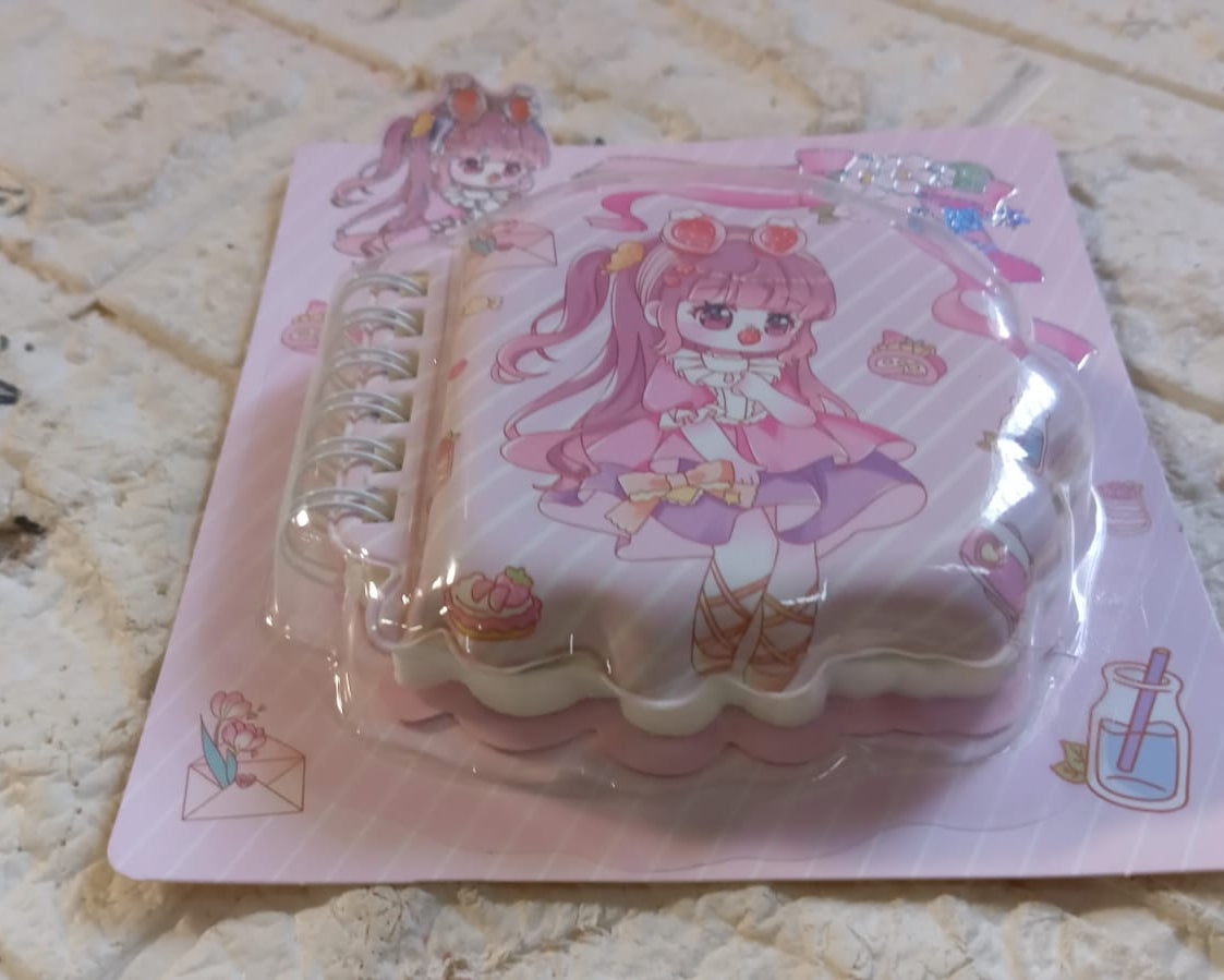 CARTOOM DIARY PERSONAL DIARY PRINTED FANCY PAGE DIARY MULTI SHAPE CARTOON DIARY (UNIQUE MINI DIARY, POCKET SIZE DIARY , TRAVEL DIARY , NOTEBOOK ) (1 PC)