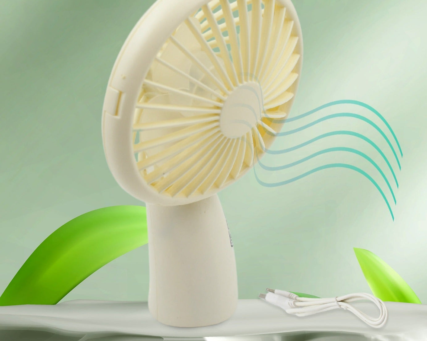 17707 Mini Handheld Fan, Portable Rechargeable Mini Fan, Portable Easy to Carry, for Home, Office, Travel and Outdoor Use (1 Pc)
