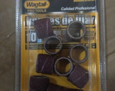 Drum Polishing Kit, Drum Sanding Sleeves Widely Used (10 Pcs Set)