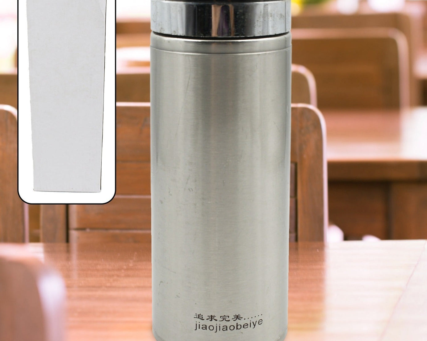 12766 Stainless Steel Water Bottle Leak Proof, Rust Proof, Hot & Cold Drinks, Gym Sipper BPA Free Food Grade Quality, Steel fridge Bottle For office / Gym / School (500 Ml Approx)