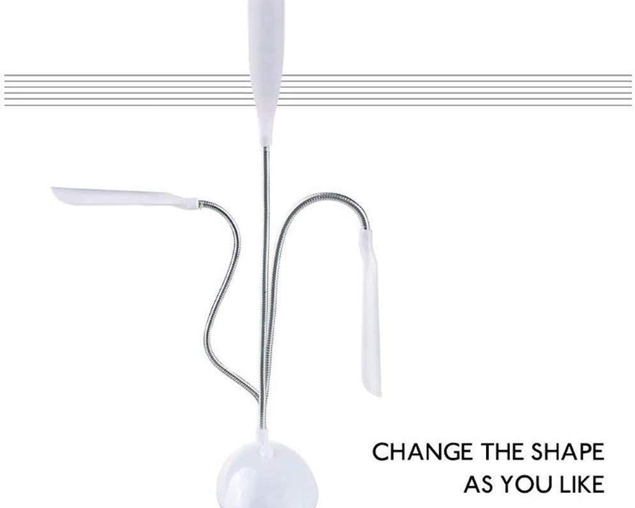Touch control LED desk lamp, adjustable