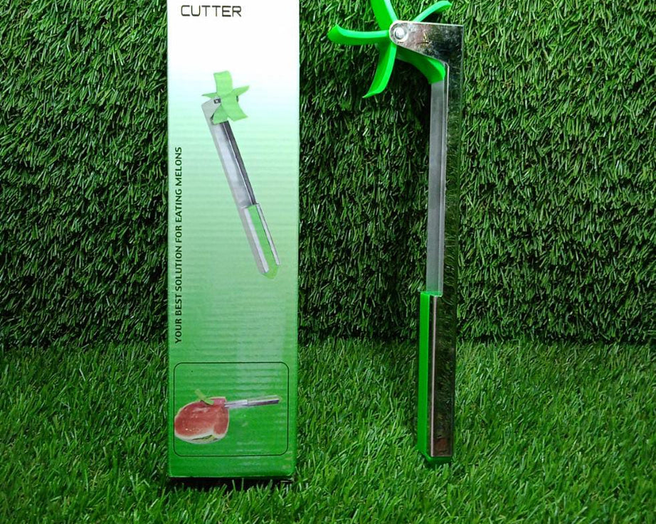 Stainless Steel Washable Watermelon Cutter Windmill Slicer Cutter Peeler for Home / Smart Kitchen Tool Easy to Use