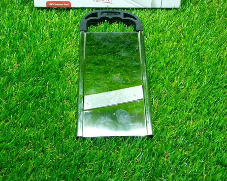 Versatile potato slicer for efficient potato cutting and preparation.