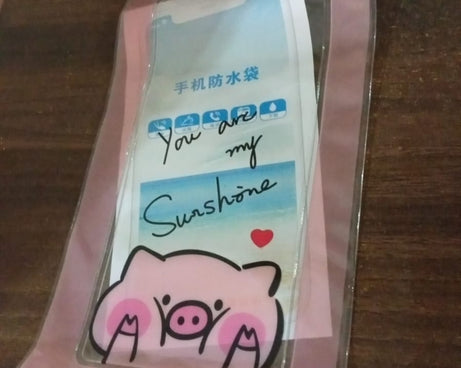 13137 Waterproof Pouch Lock Mobile Cover Underwater Mobile Case For All Type Mobile Phone (1 Pc)