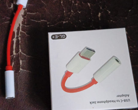 USB Type C to Headphone Jack Audio Connector (1 Pc)