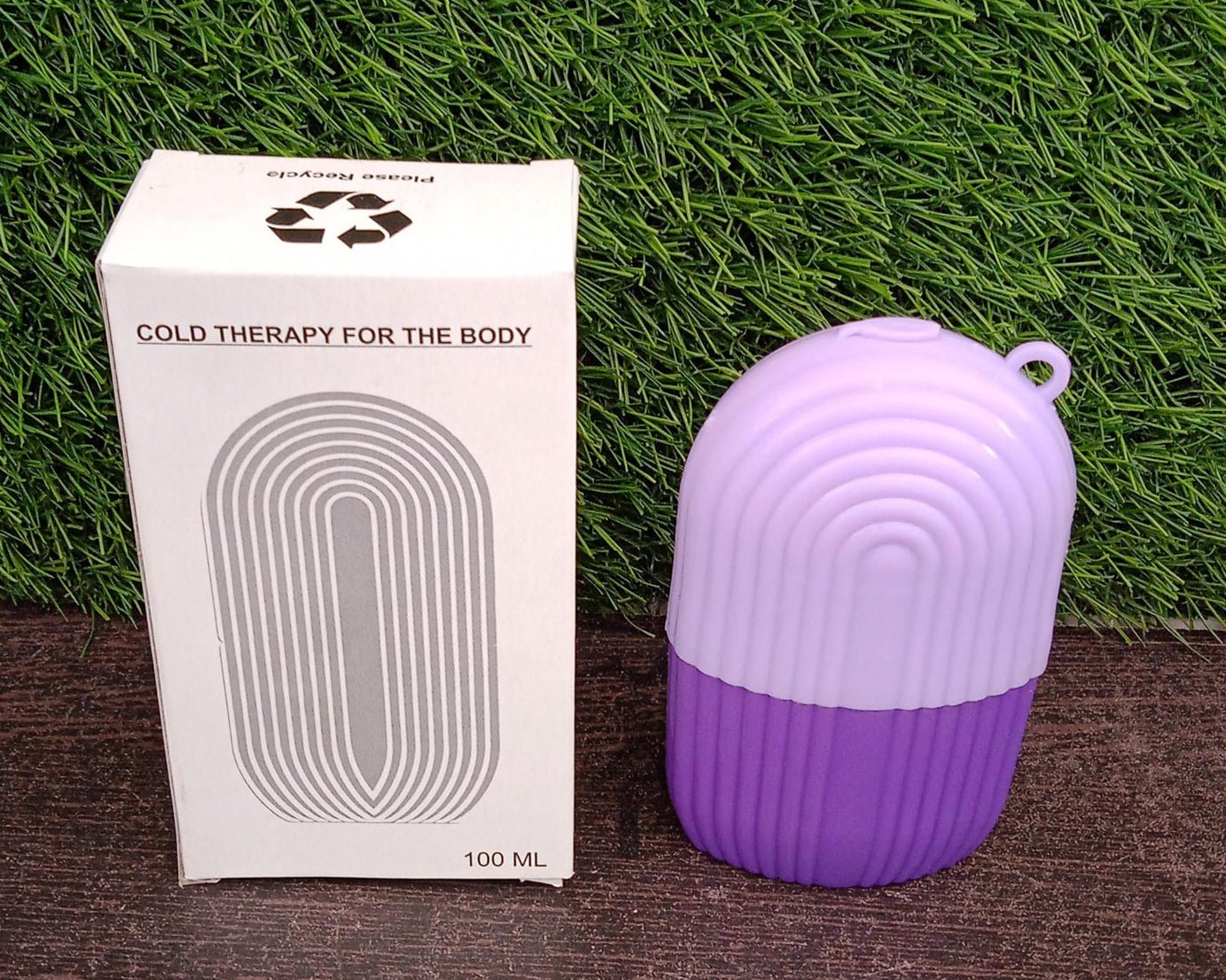 BEAUTY ICE ROLLER FOR FACE MASSAGER & EYE REUSABLE FACE ROLLERS FACIAL ROLLER ( Purple Color)