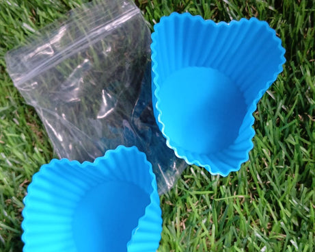 Cup Cake Silicone Molds for Cupcakes / Muffins / Jelly (2 Pc Set)