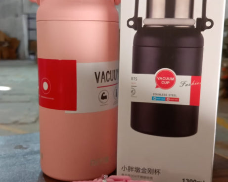 Stainless Steel tumblers 316 Stainless Steel, Vacuum Insulated Cup / Bottle, Portable Travel Kettle / Water Bottle with Handle, Outdoor Large Capacity Sports Kettle Cups / Bottle (1300 ML)