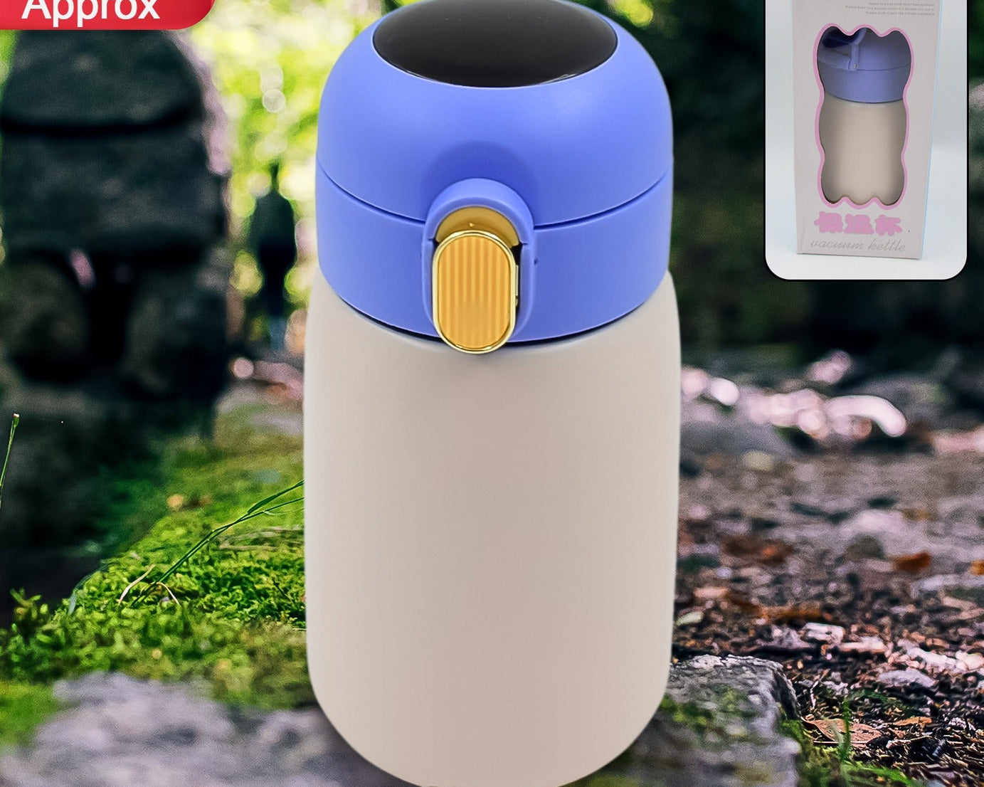 Water Bottle With LED Temperature Display